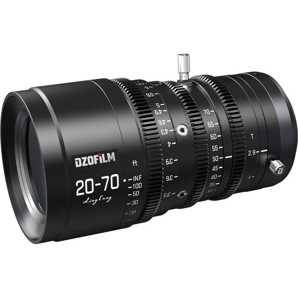 DZOFILM Linglung 20-70mm T2.9　ズームレンズ Amazon.co.jp: DZOFILM Linglung 20-70mm T2.9 準焦点シネレンズ